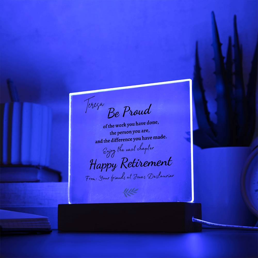 Happy Retirement - Be Proud