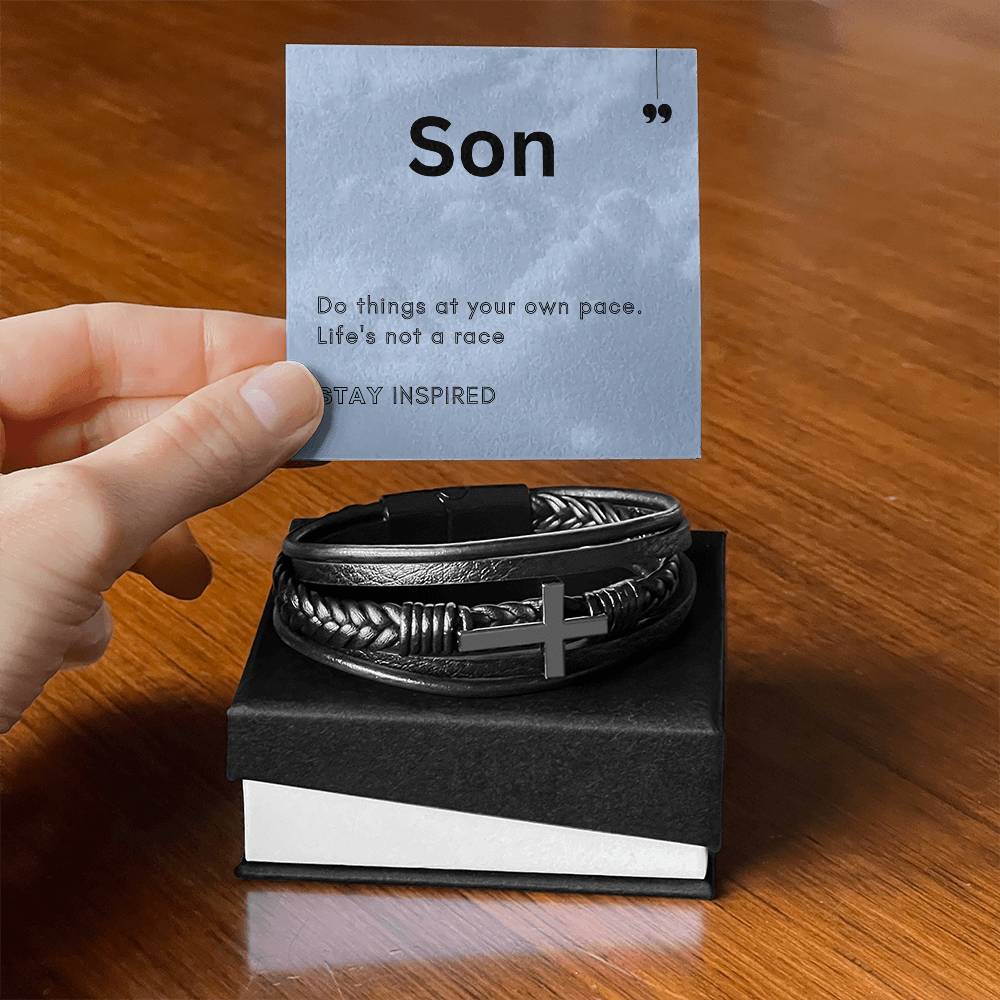 Gift To Son - Life's not a race