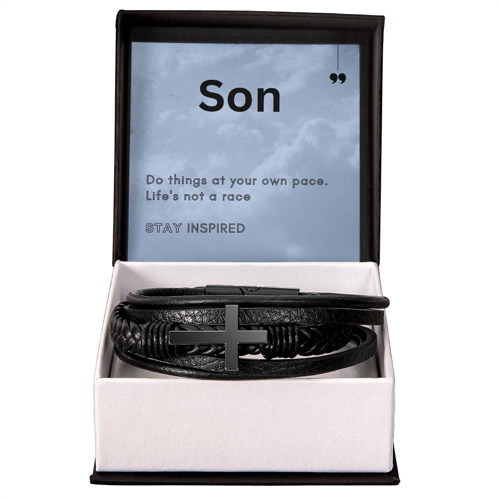 Gift To Son - Life's not a race