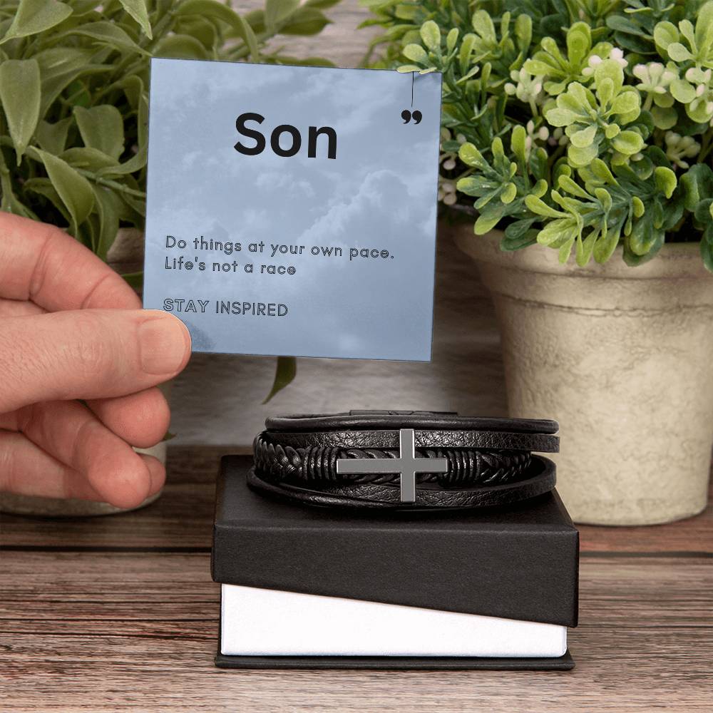 Gift To Son - Life's not a race