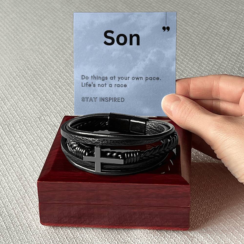 Gift To Son - Life's not a race