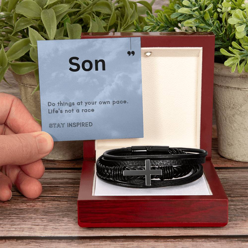 Gift To Son - Life's not a race