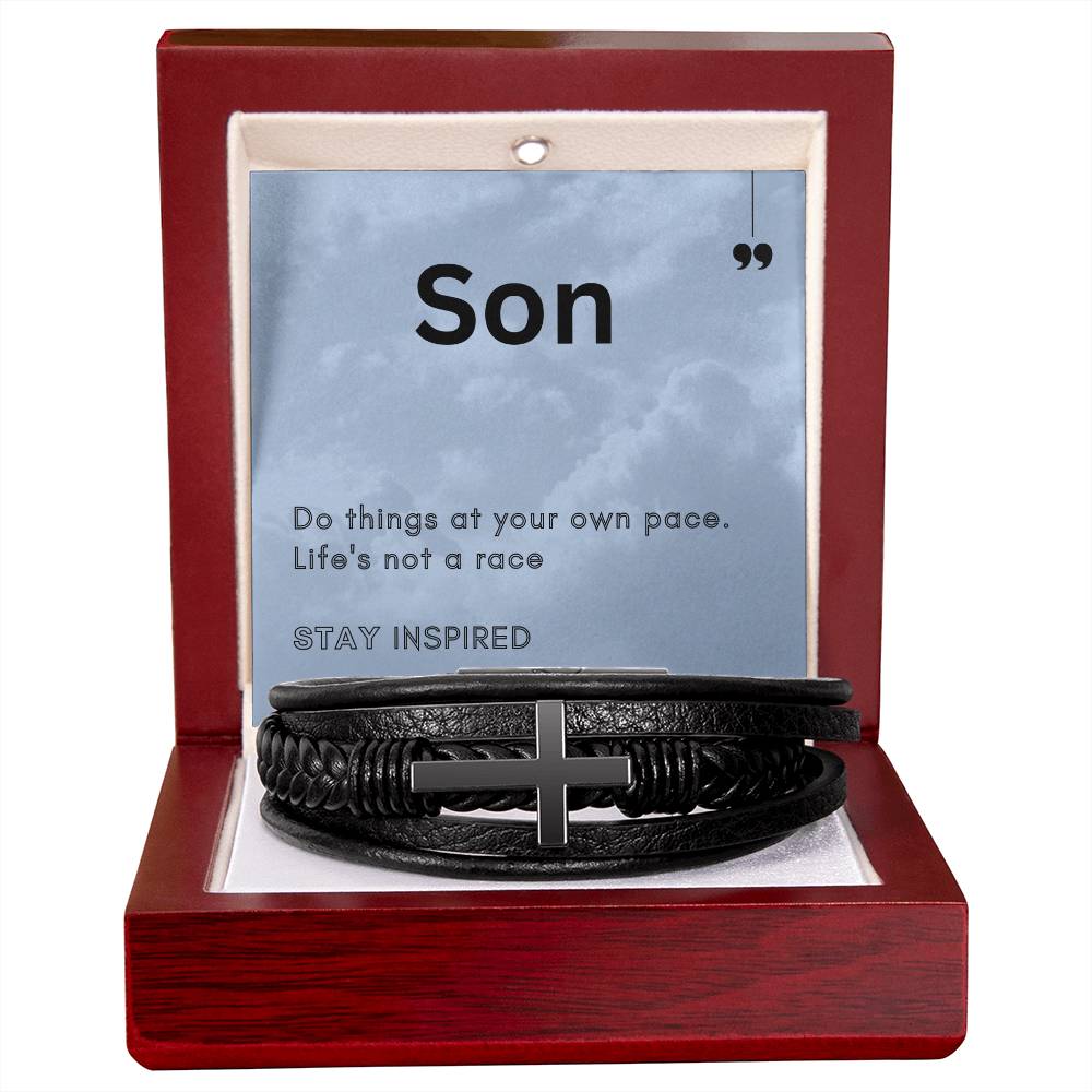 Gift To Son - Life's not a race