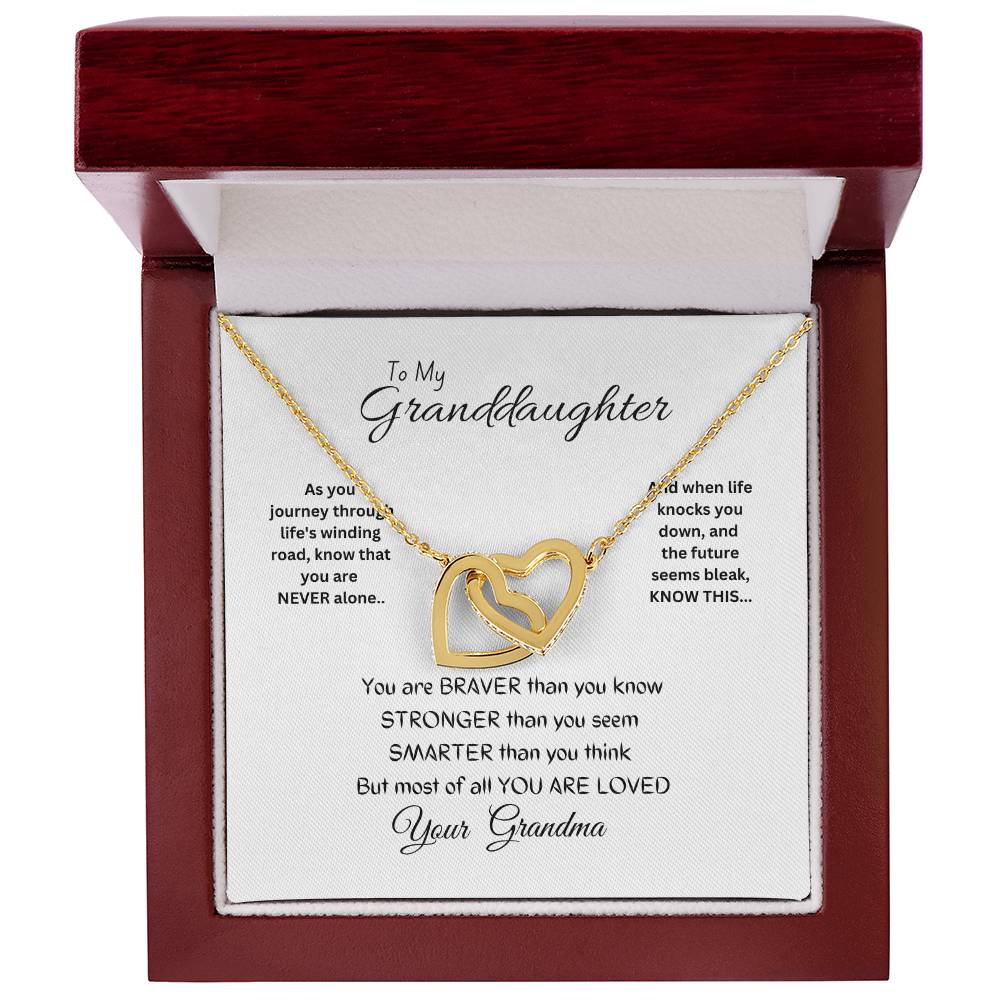 Personalized GRANDDAUGHTER GIFT -  YOU ARE LOVED